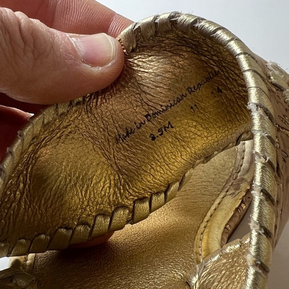 Jack Roger’s Size 8.5 Thong Cork Gold Wedges Like New Summer Vacation Show EUC - Picture 11 of 12